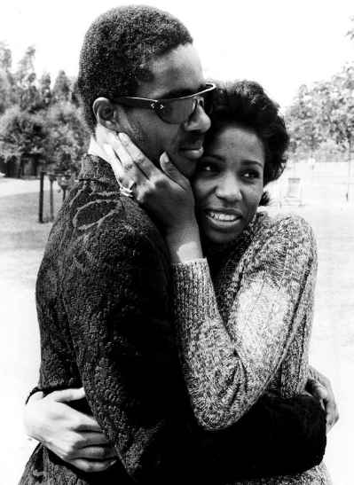 Syreeta Wright with her first husband Stevie Wonder. husband, spouse, relationship, partner ex-husband
